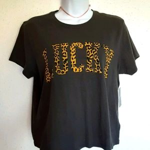 🆕️🏷LuckyBrand👚crop top tee!